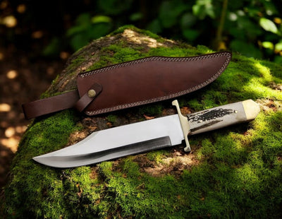 Mountain King Heritage Bowie Knife – Your Ultimate Outdoor Ally - Korvel