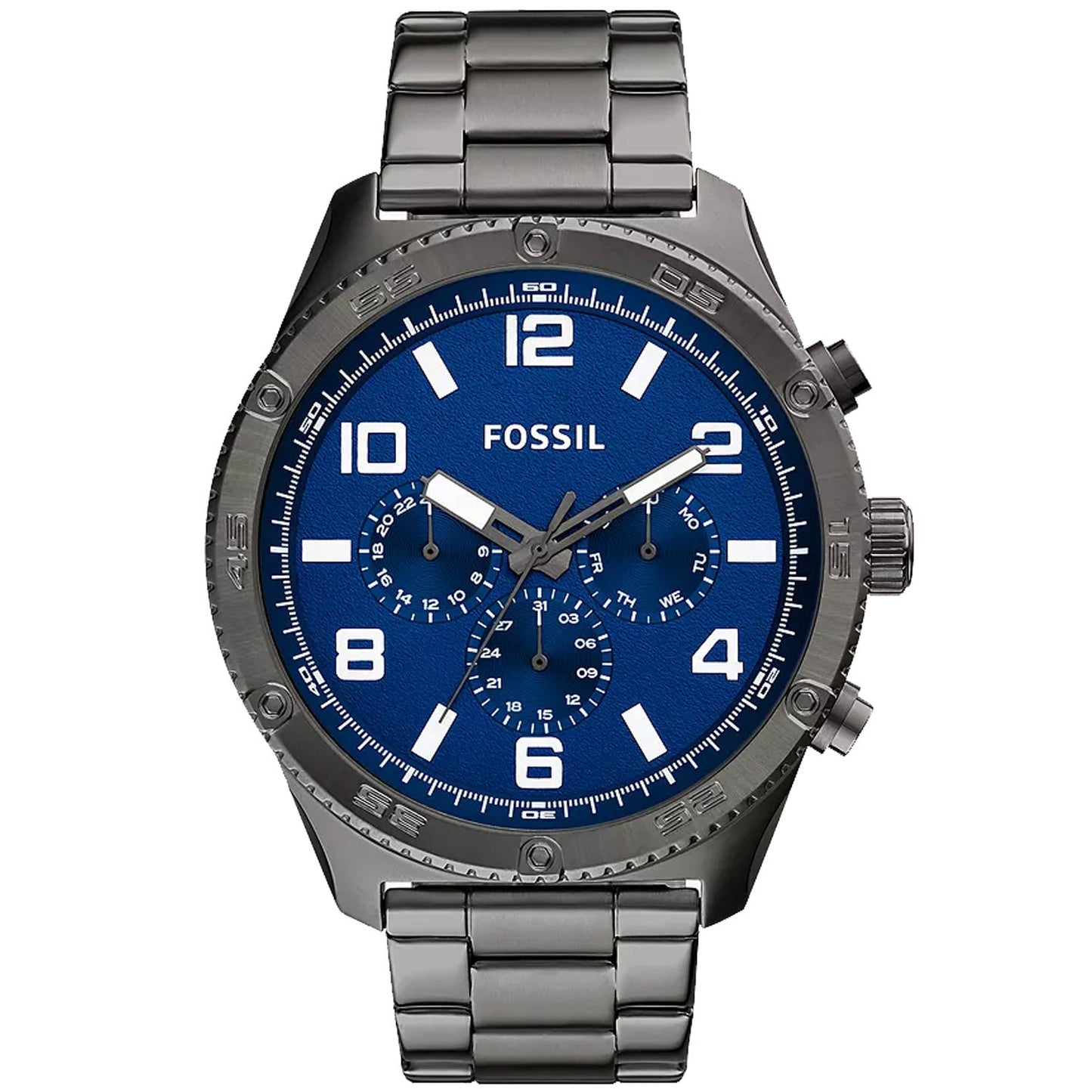 Fossil Men's Brox Watch - Premium Stainless Steel Design