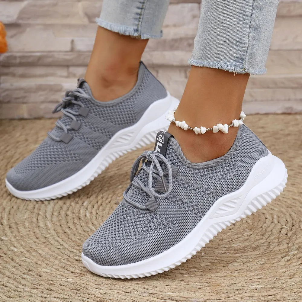 Breathable Mesh Lace Up Athletic - Korvel