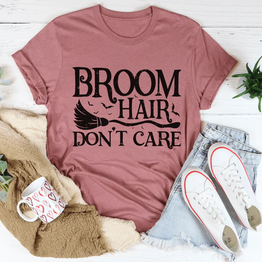 Broom Hair Don't Care Tee - Korvel