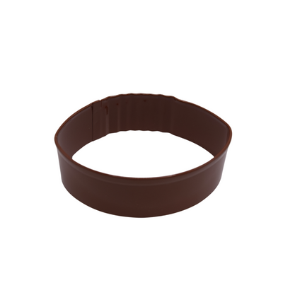 Cortador de Galletas de Fútbol Premium de 3.5" en Marrón
