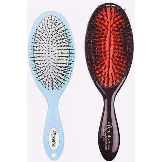 Ensemble de brosses à cheveux paddle humide/sèche et classique