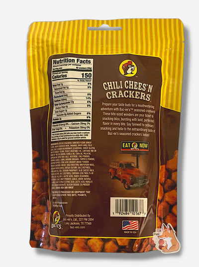 Buc-ee's Chili Chees'n Crackers - Bold Flavor Snack