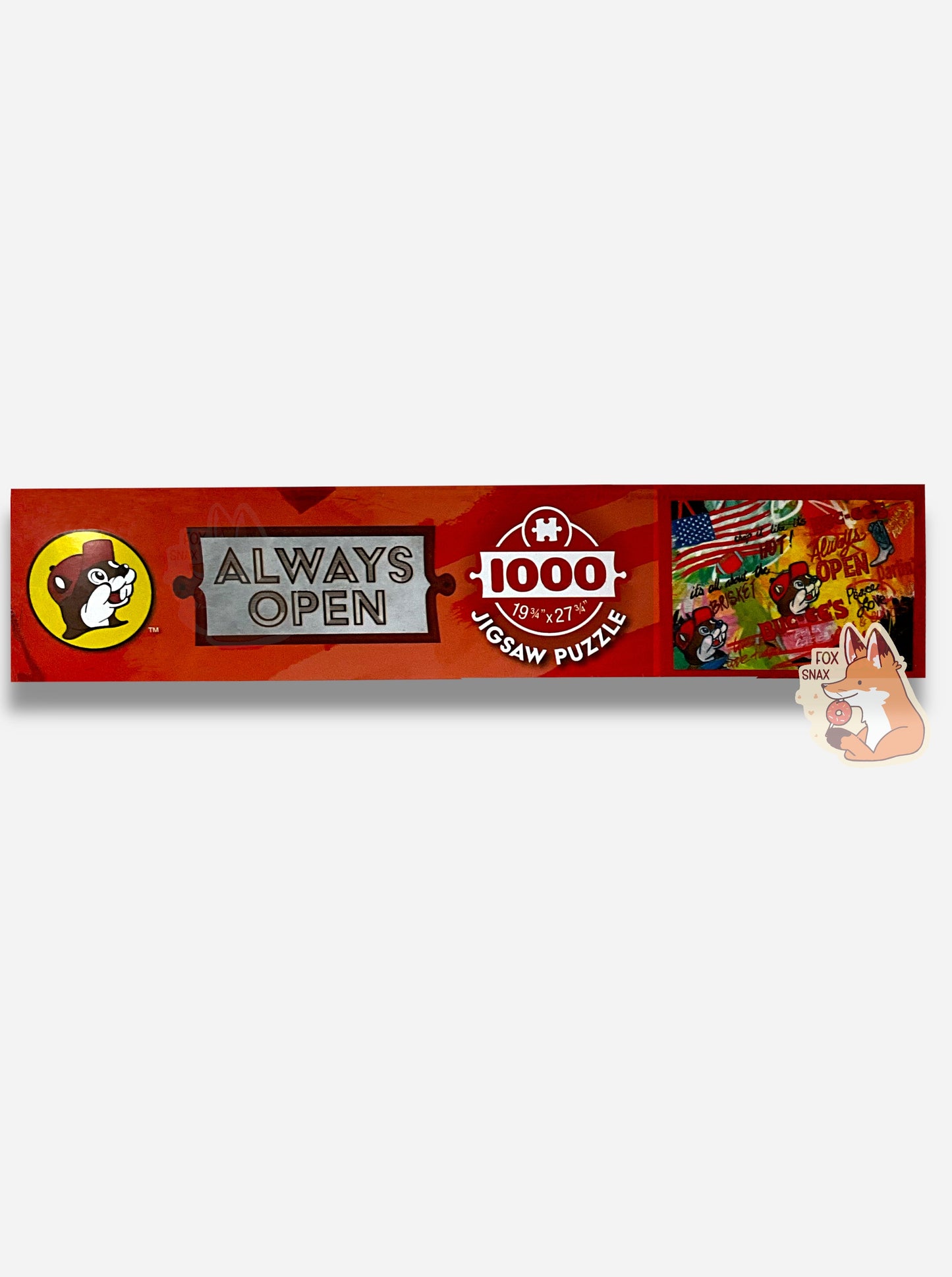 Puzzle de 1000 pièces Buc-ee's Toujours Ouvert