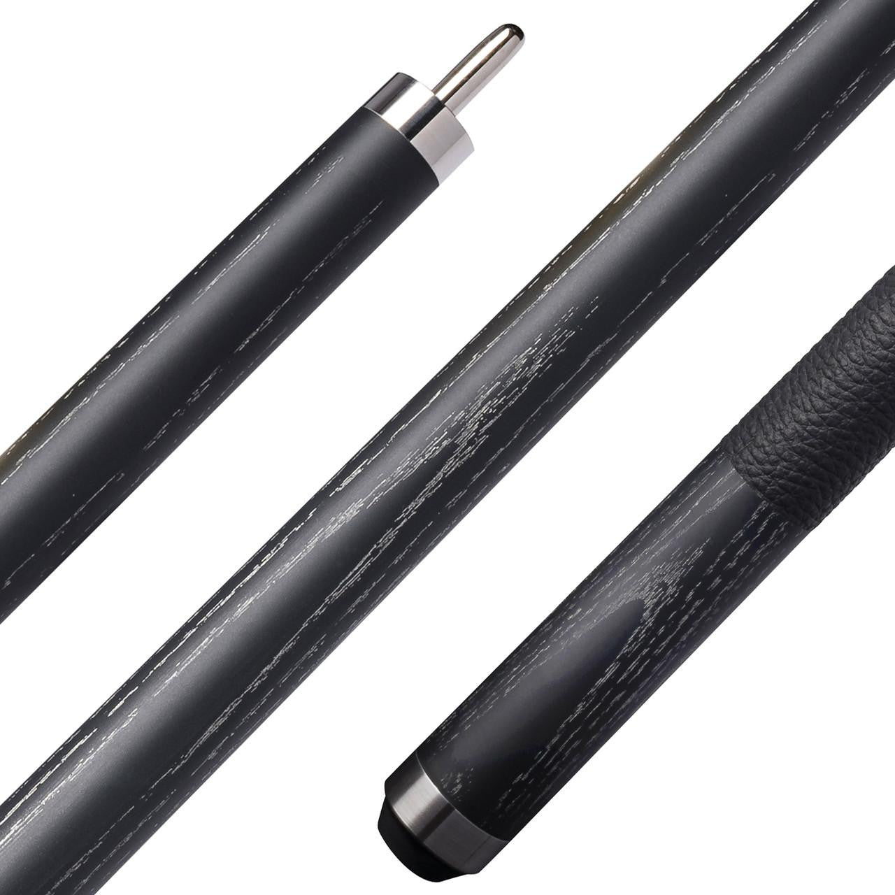 "Bull Carbon" Premium Leather Wrap Billiard Cue - Butt Only - Korvel