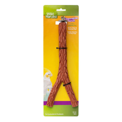 Wild Harvest Chewable Perch for Cockatiels and Parakeets
