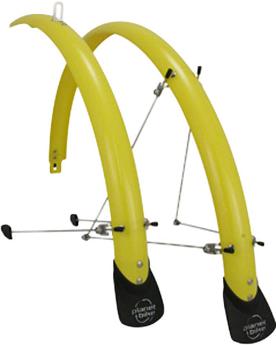 Planet Bike Hardcore 700c x 45 Fender Set - Yellow