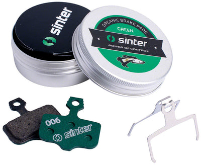Plaquettes de frein à disque organiques Sinter Green s2032 pour Avid/SRAM