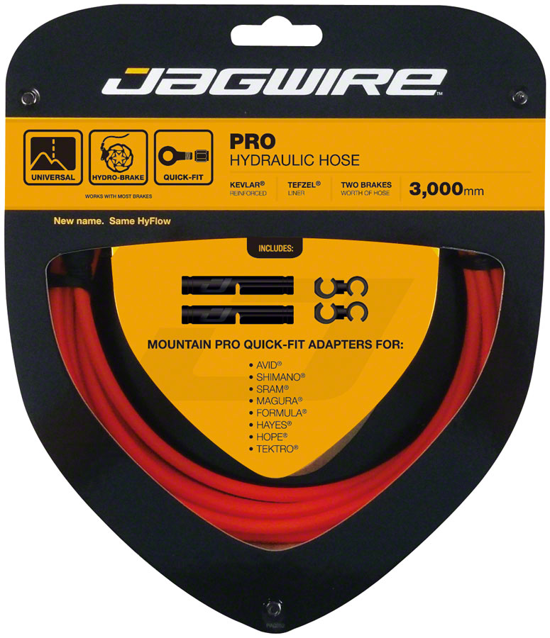 Kit de Manguera de Freno Hidráulico Jagwire Pro - 3000mm Naranja