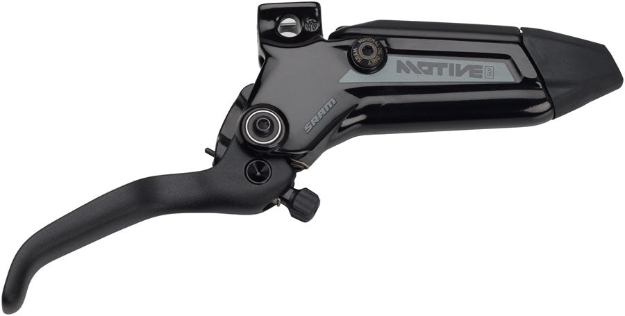 SRAM Motive Silver Disc Brake Lever Assembly - Gloss Black