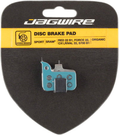 Plaquettes de frein à disque organiques Jagwire Sport pour freins SRAM et Avid