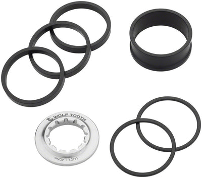 Wolf Tooth Single Speed Spacer Kit Lockring for 10/11-Speed Freehub