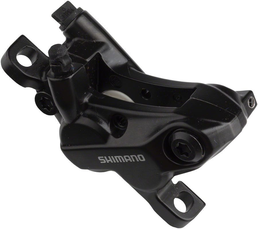 Caliper de freno de disco Shimano BR-MT520 de 4 pistones con almohadillas metálicas