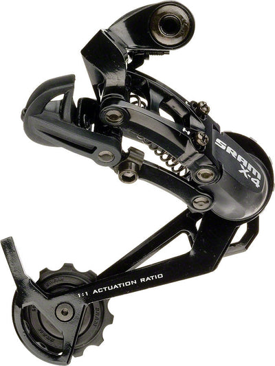 SRAM X4 Desviador Trasero - 789 Velocidades Jaula Larga Negra
