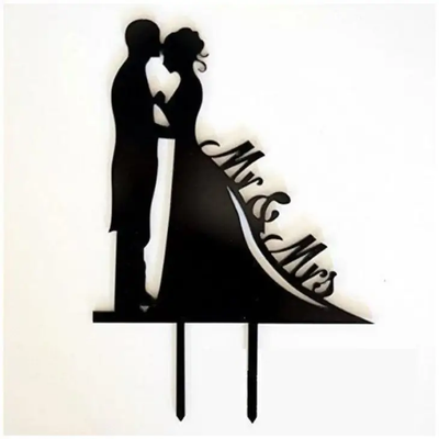 Cake Topper - Bride Mr & Mr - Korvel