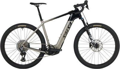 Salsa Tributary C Rival GX AXS Transmission Ebike - 29" Carbon Charcoal/Black Small