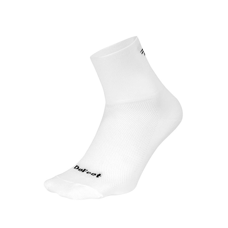 Chaussettes DeFeet Aireator 2-3" Cuff - Blanc XL