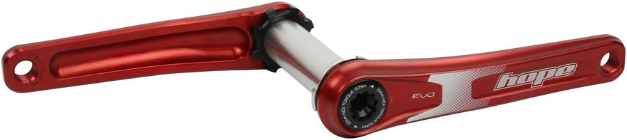 Pédalier Hope Evo - 175mm Montage Direct Axe de 30mm Rouge