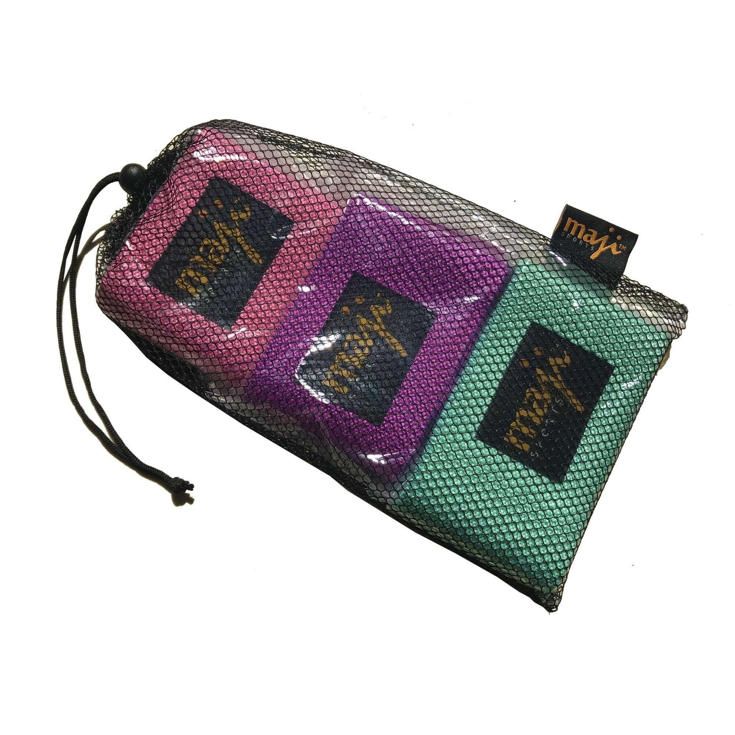 Pack of Three Multi-Color Booty Bands - 3 Sizes & Weights