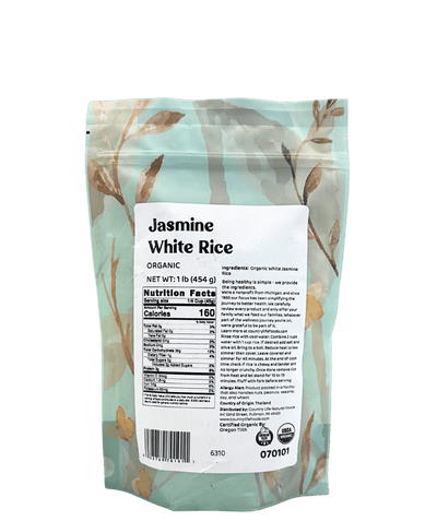 Organic White Jasmine Rice - Fragrant & Fluffy