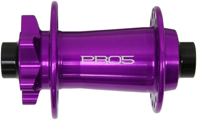 Moyeu avant Hope Pro 5 - 15 x 110 mm 6-Bolt Violet 28H