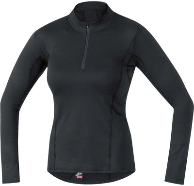 Gorewear Women's Base Layer Thermo Turtleneck - Black, Size Small