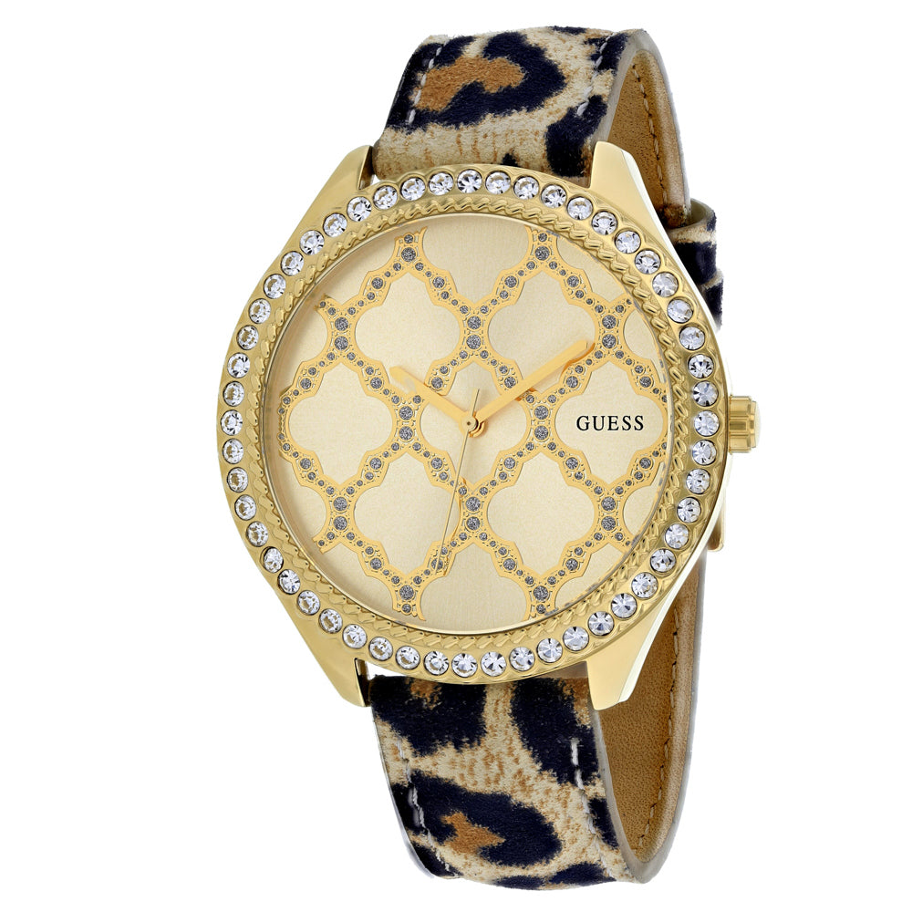 Reloj de Vestir para Mujer Guess con Correa de Cuero