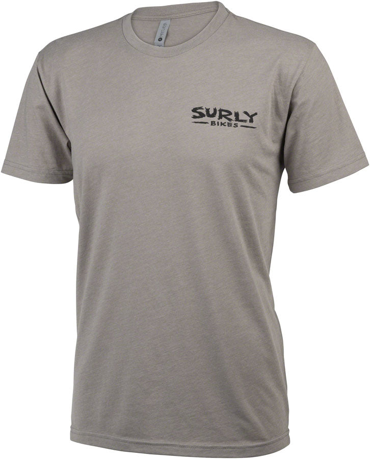 Surly Ultimate Frisbee Men's T-Shirt - Gray Small