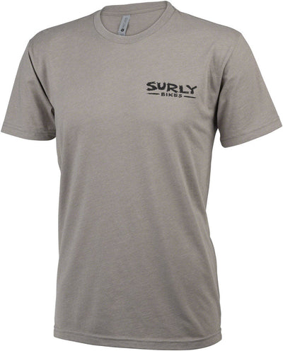 Surly Ultimate Frisbee Men's T-Shirt - Gray Small