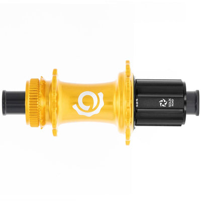 Moyeu arrière Industry Nine Solix G Classic - 12mm TA, Shimano HG11, Or