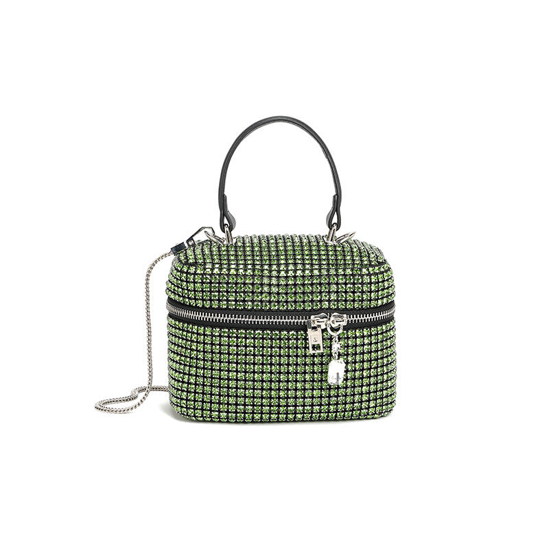 Spring Fashion Chain Shoulder Crossbody Small Square Handbag