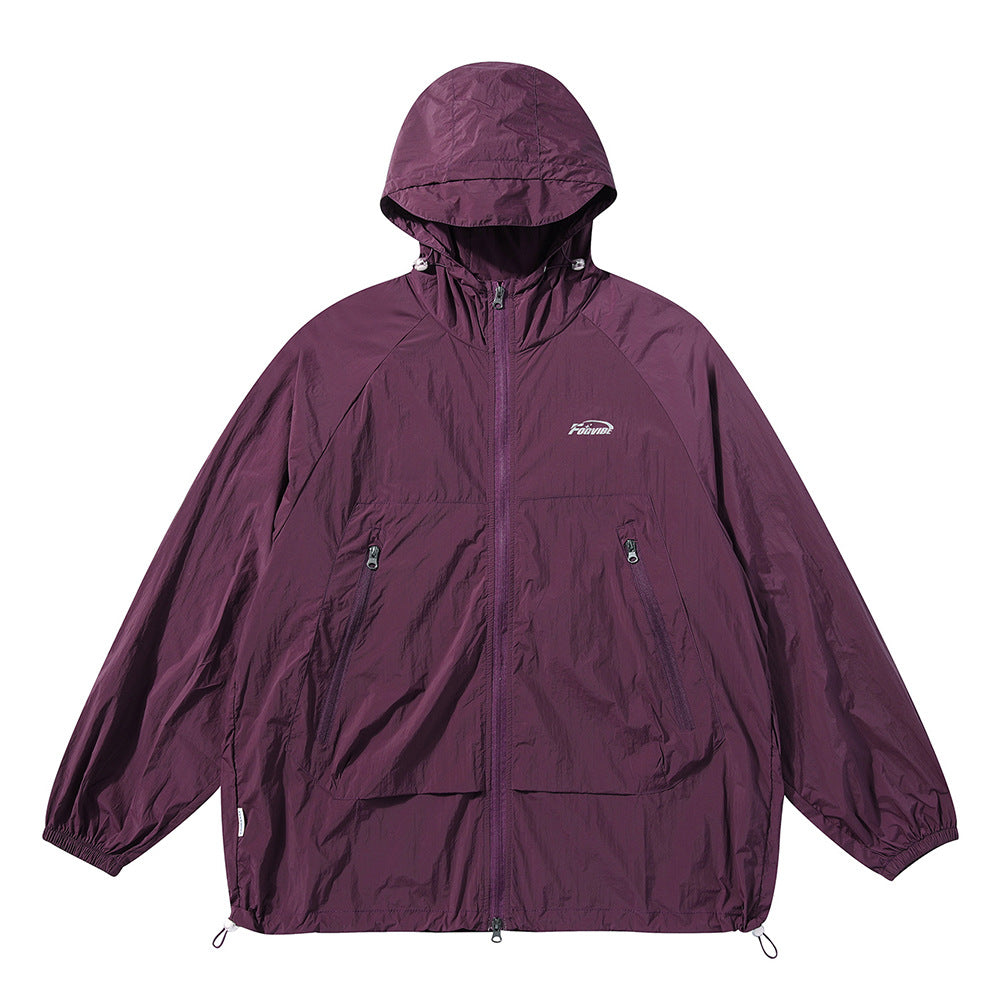 Men's Windproof Waterproof Shell Jacket