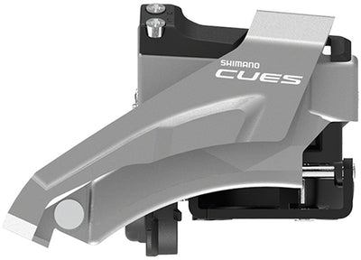 Shimano CUES FD-U4000-L Front Derailleur - 9/10-Speed Double Top-Swing