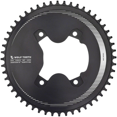 Chaîne Wolf Tooth Aero 110 BCD Asymétrique - 52t pour Shimano GRX 800 Series