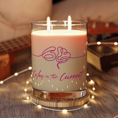 Calma en la Corriente – Vela de Soja para la Conciencia sobre la Epilepsia (11oz)
