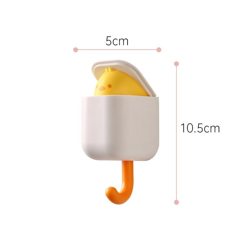 Adorable Cartoon Cat Self-Adhesive Wall Hook