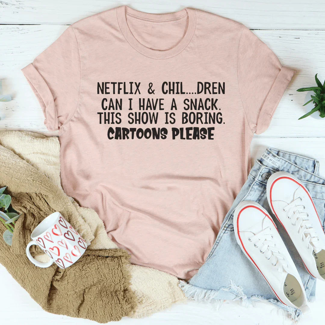 Camiseta Dibujos animados Por favor