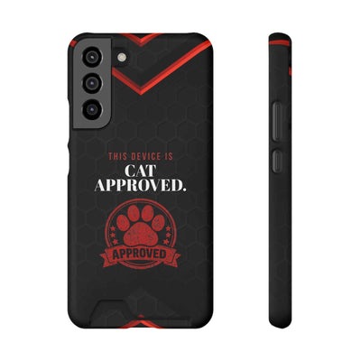 Coque iPhone Approuvée par les Chats — Édition Tampon Officielle