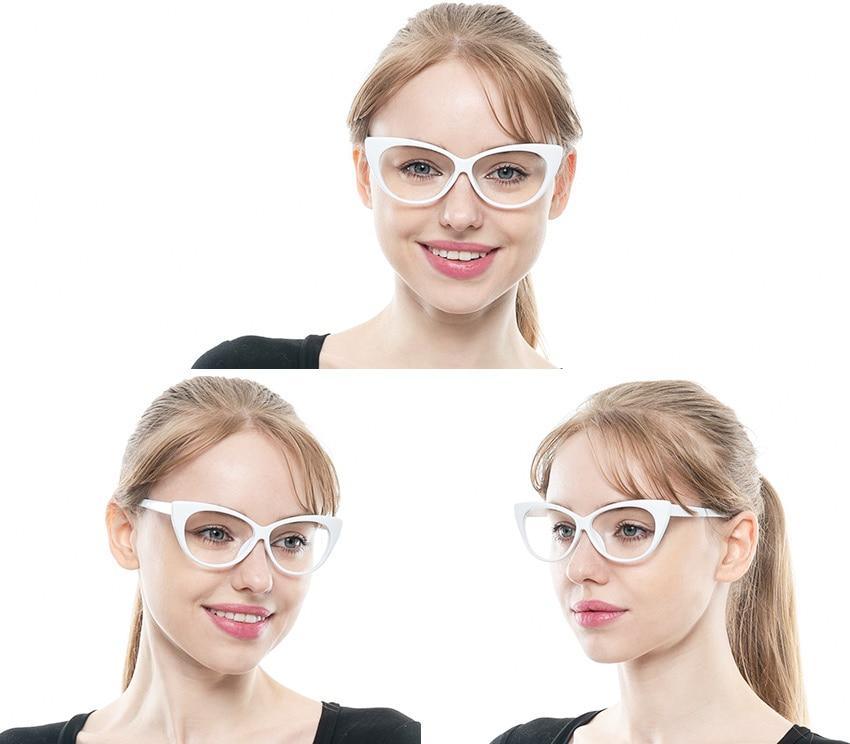 Gafas de lectura estilo ojo de gato para mujeres