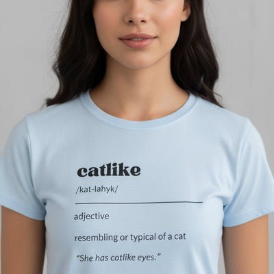 Camiseta Softstyle para Mujer Catnap Definition