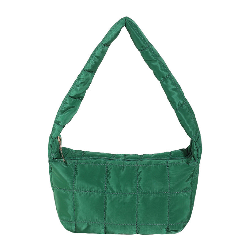 Trendy Pleated Cloud-Shaped Shoulder Bag for Women