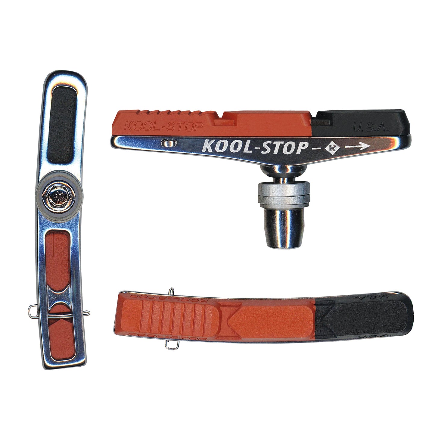 Kool Stop V-Type 2 Plaquettes de Frein - Noir