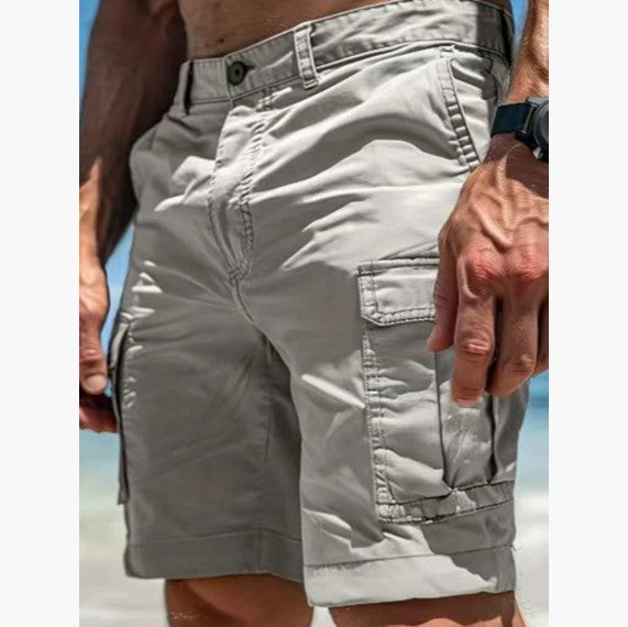 Men's Multi-Pocket Cargo Shorts for Summer