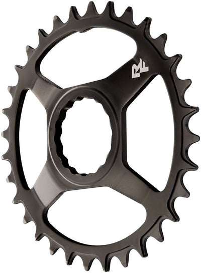Plato de cadena RaceFace Narrow Wide: Montaje directo CINCH 32t Acero Negro
