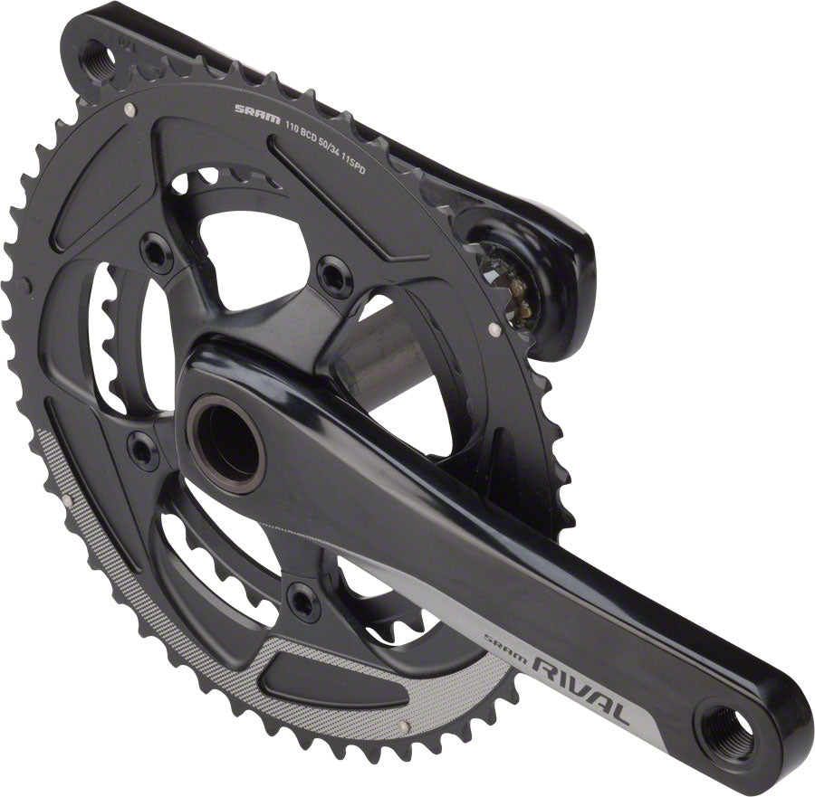 SRAM Rival 22 Crankset - 175mm 11-Speed 50/34t GXP Spindle Interface