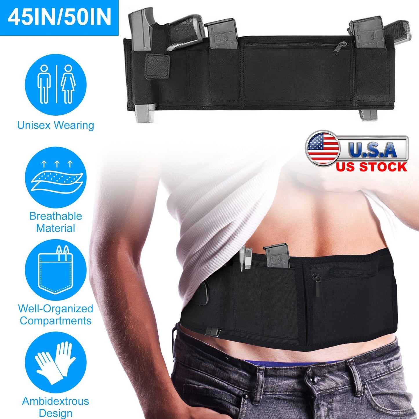 Holster de taille GBruno - Port dissimulé confortable