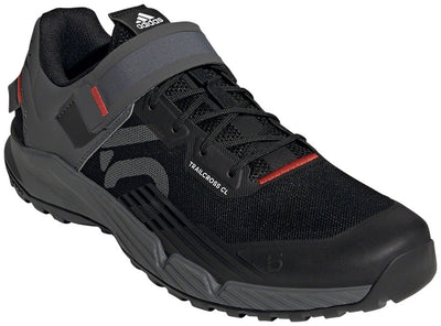 Chaussures de montagne clipless Five Ten Trailcross - Homme Noir/Gris/Rouge 10.5