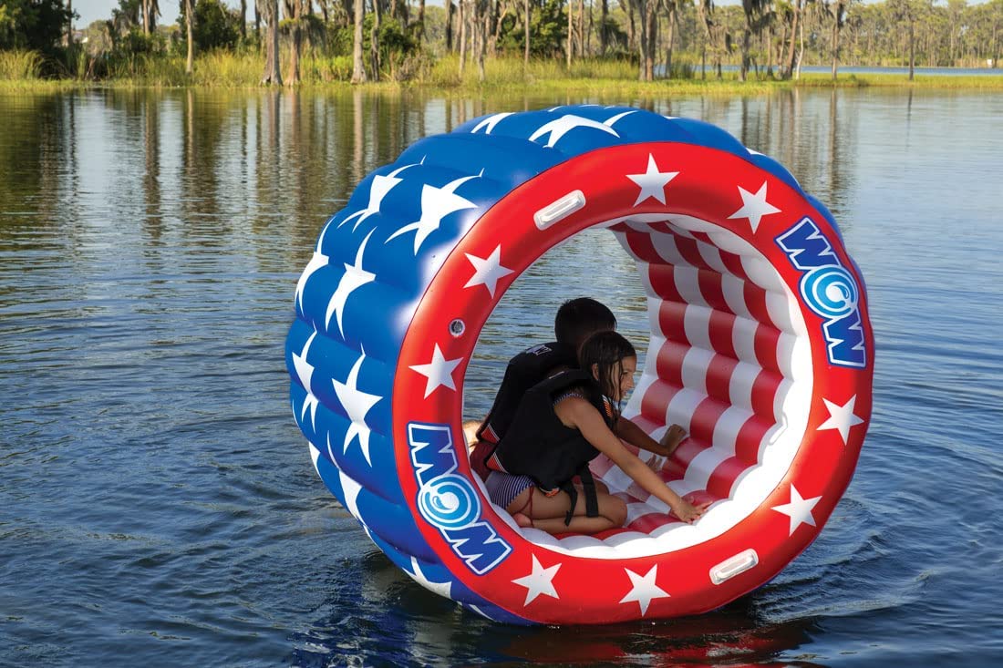 WOW Watersports Water Wheel - Flotteur Gonflable Amusant