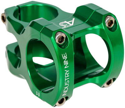 Industry Nine A35 Stem - 32mm 35mm Clamp Aluminum Green