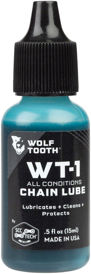 Wolf Tooth WT-1 Chain Lube - 0.5oz for All Conditions